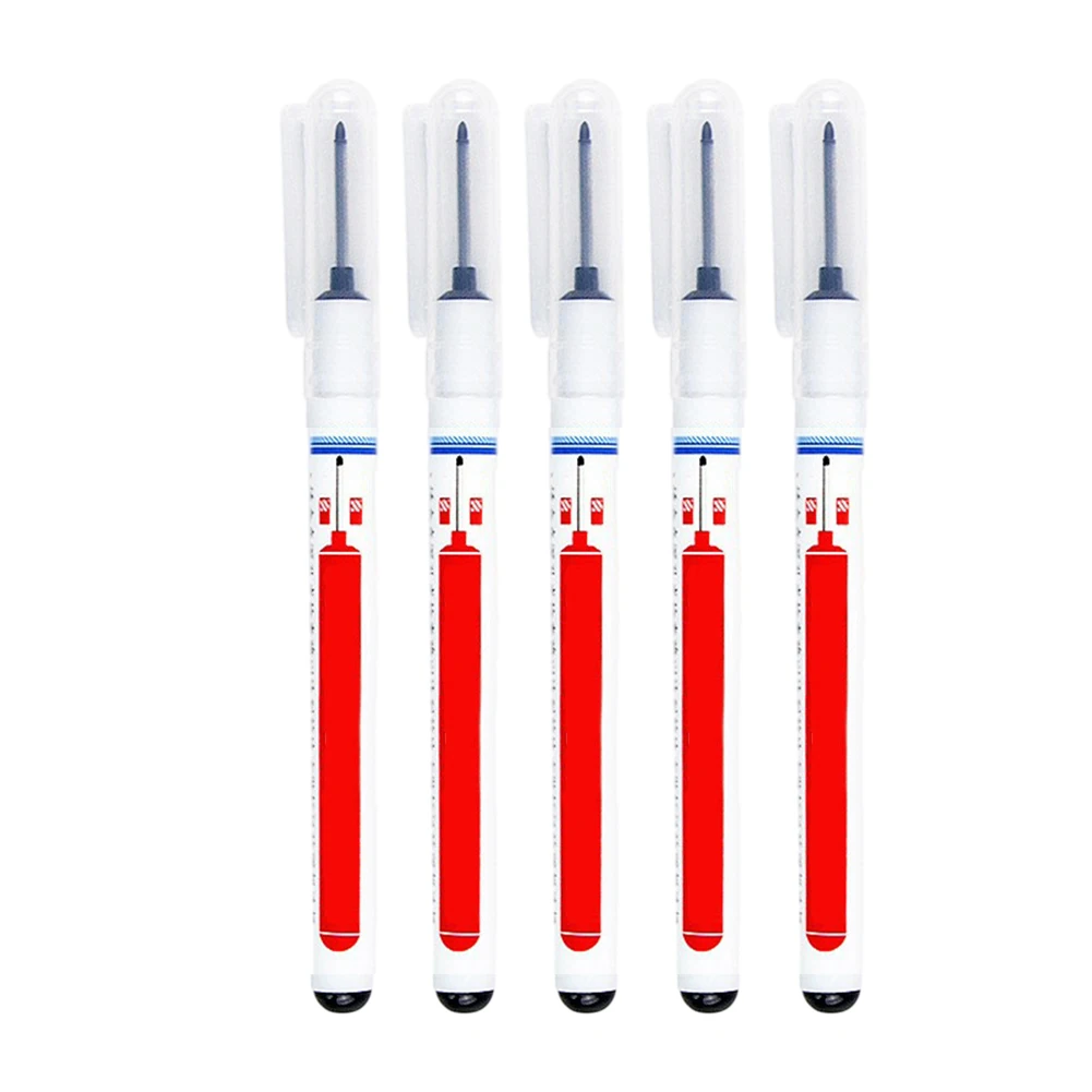 5 Deep Hole Long Nib Head Markers Multi-Purpose For Bathroom Woodworking Decoration Waterproof Marker Pens
5 Deep Hole Long Nib Head Markers Multi-Purpose For Bathroom Woodworking Decoration Waterproof Marker Pens