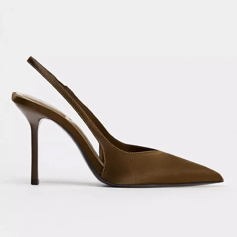 2025 New Summer Heeled Sandals Elegant Back Strap Designer Pumps Women Sexy Pointed Toe High Heels Fashion Banquet Dress Shoes 3 Sb1530615520f44dcac0d3b6e31f56164w