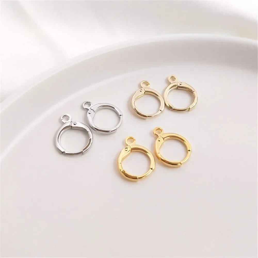Медная сумка, реальное золото, 14K, искусственное золото, 18K, искусственное золото, круглые зажимы для ушей, европейский стиль, аксессуары для сережек «сделай сам»
Медная сумка, реальное золото, 14K, искусственное золото, 18K, искусственное золото, круглые зажимы для ушей, европейский стиль, аксессуары для сережек «сделай сам»