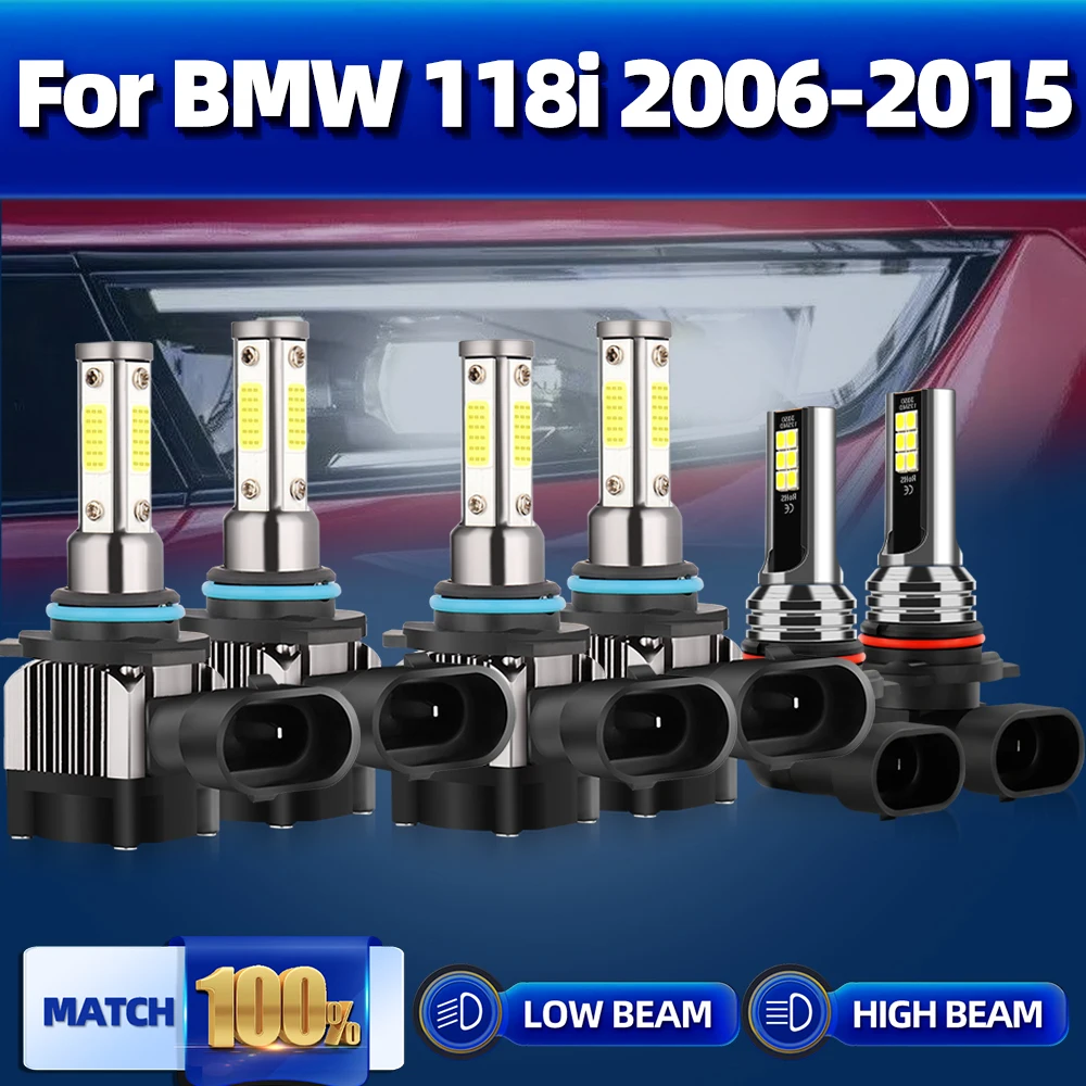 

H7 Canbus Car LED Headlight 90W 12000LM 6000K Auto Headlamp Fog Light Bulbs 12V For BMW 118i 2006-2010 2011 2012 2013 2014 2015