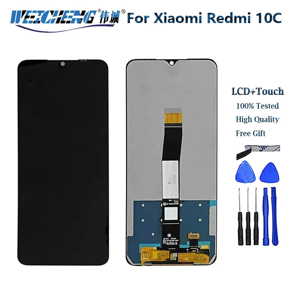 100% протестирован для Xiaomi Redmi 10C, ЖК-дисплей, сенсорный экран, замена 6,71 дюйма, Новинка для Red mi 10C 220333QBI, ЖК-дисплей
100% протестирован для Xiaomi Redmi 10C, ЖК-дисплей, сенсорный экран, замена 6,71 дюйма, Новинка для Red mi 10C 220333QBI, ЖК-дисплей