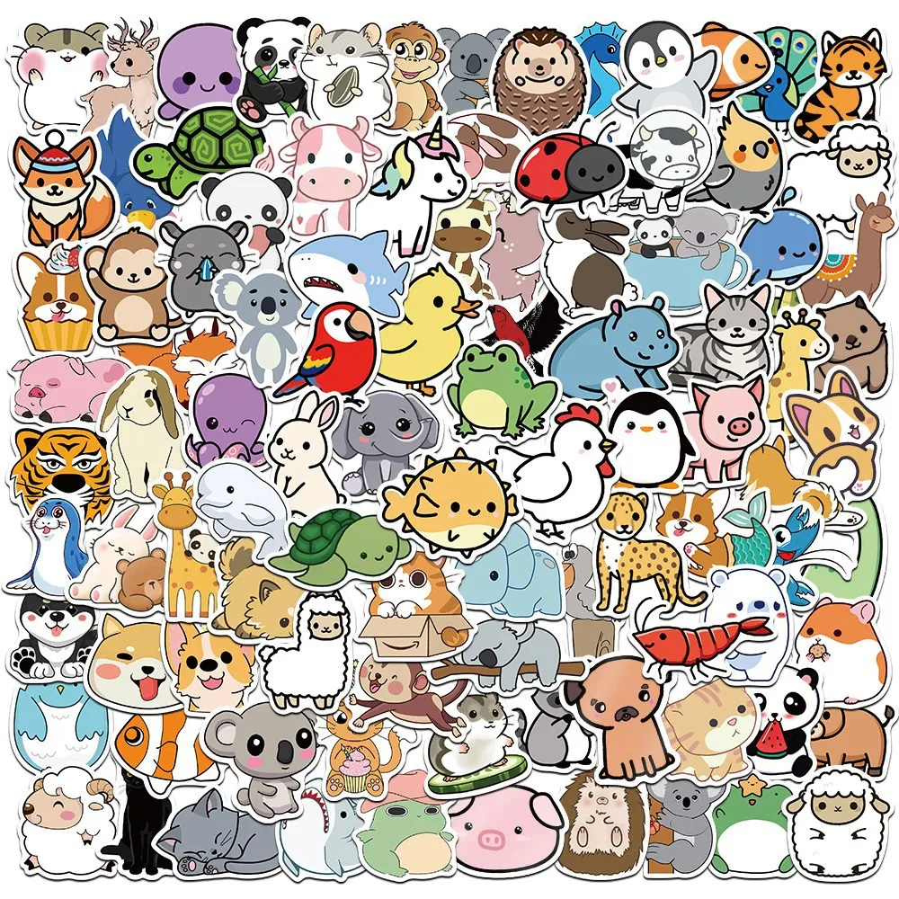 10/30/50PCS New DIY Animal Stickers Cartoon Creative Anime iPad Computer Desk Luggage Guitar Bed Decoration Waterproof Wholesale
10/30/50PCS New DIY Animal Stickers Cartoon Creative Anime iPad Computer Desk Luggage Guitar Bed Decoration Waterproof Wholesale