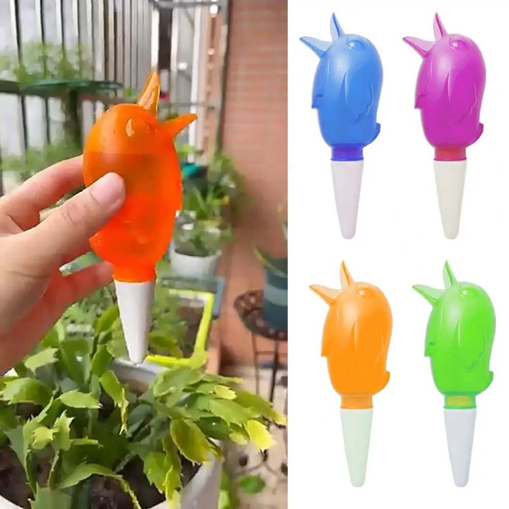 60ml Plant Watering Dripper Durable Effective Bird Shape Flower Water Seepage Device Self Watering Spike for Garden
60ml Plant Watering Dripper Durable Effective Bird Shape Flower Water Seepage Device Self Watering Spike for Garden