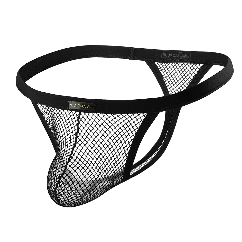 Men Sexy Sissy Briefs Fishnet See-through G-string T-back Big Pouch U Convex Underwear Hight Cut Thong Gay Man Erotic Lingerie
Men Sexy Sissy Briefs Fishnet See-through G-string T-back Big Pouch U Convex Underwear Hight Cut Thong Gay Man Erotic Lingerie