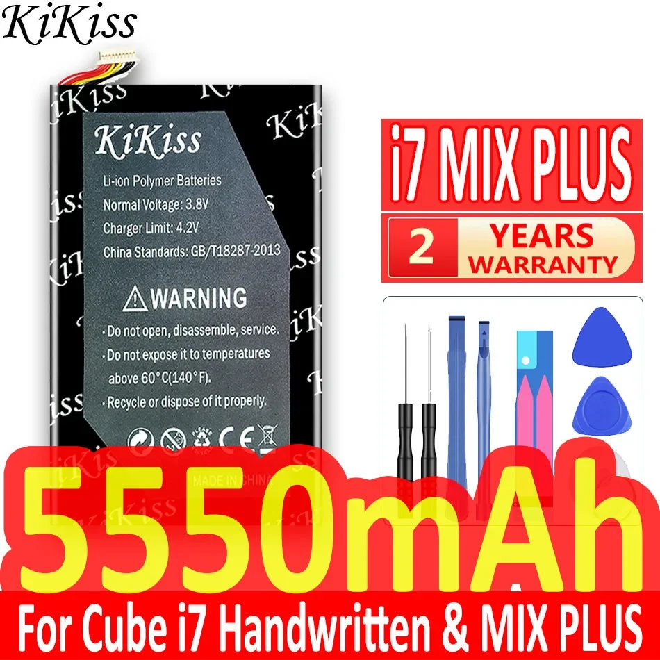 KiKiss Battery 5550mAh 5750mAh for Cube I7 Handwritten & MIX PLUS Tablet PC Accumulator Kubi I8/C6116/I8116 I7 Standard Version
KiKiss Battery 5550mAh 5750mAh for Cube I7 Handwritten & MIX PLUS Tablet PC Accumulator Kubi I8/C6116/I8116 I7 Standard Version