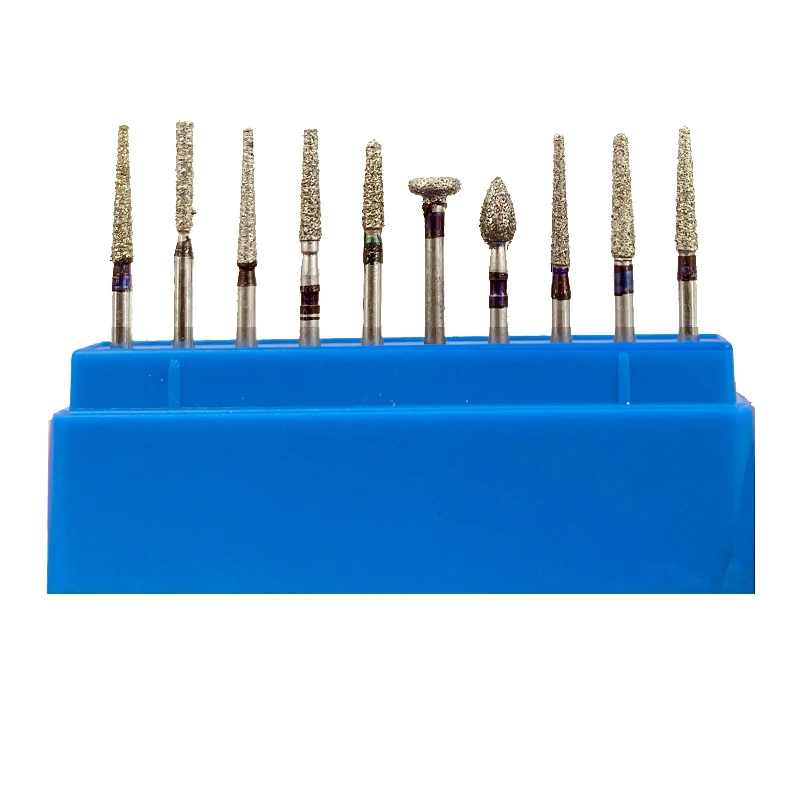 10Pcs Dental Diamond Burs Drill for Teeth Porcelain Ceramics High Speed Handpiece Emery Bits Oral Dentist Polish Tools 1.6mm 
10Pcs Dental Diamond Burs Drill for Teeth Porcelain Ceramics High Speed Handpiece Emery Bits Oral Dentist Polish Tools 1.6mm