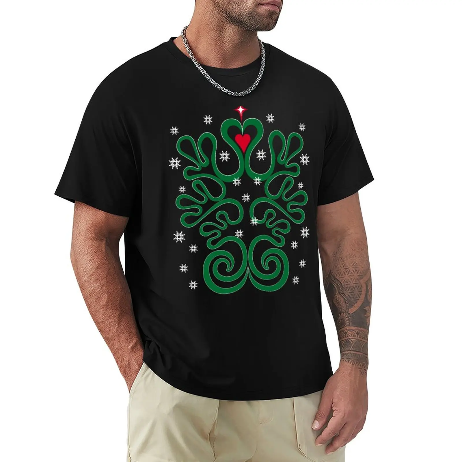 Christmas Tree and Snowflakes T-Shirt Aesthetic clothing tees summer tops mens funny t shirts
Christmas Tree and Snowflakes T-Shirt Aesthetic clothing tees summer tops mens funny t shirts