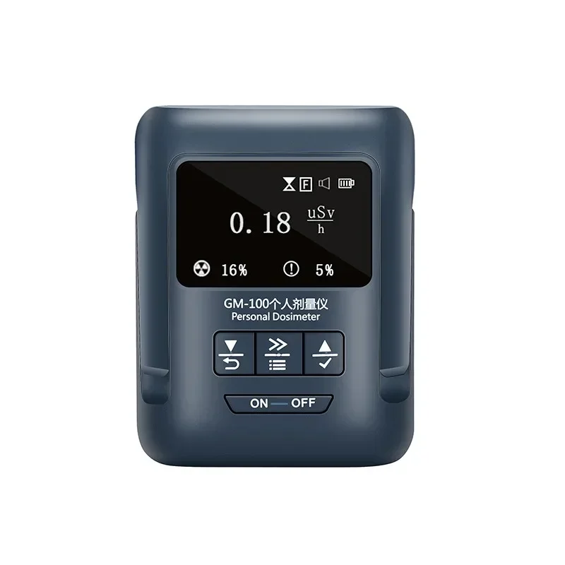 GM-100 Portable Digital X-ray Beta Gamma Personal Dosimeter Geiger Counter Nuclear Radiation Detector
GM-100 Portable Digital X-ray Beta Gamma Personal Dosimeter Geiger Counter Nuclear Radiation Detector