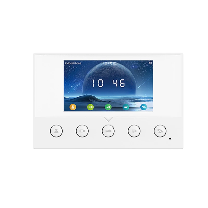 i51W SIP Indoor Station Office Door Intercom Security Monitor Wall Mount Desk Mount 4.3-inch color screen SIP indoor station
i51W SIP Indoor Station Office Door Intercom Security Monitor Wall Mount Desk Mount 4.3-inch color screen SIP indoor station