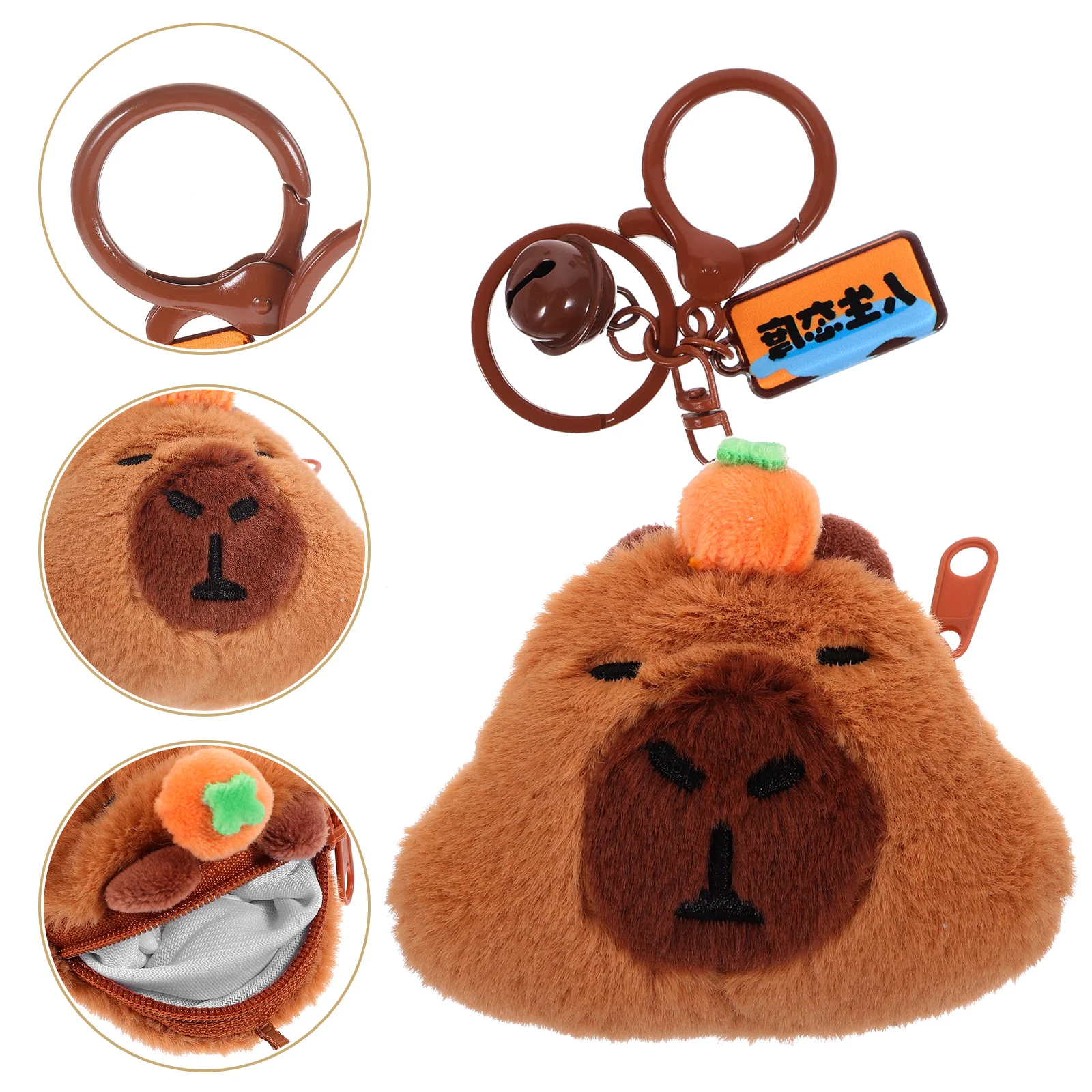 Plush Animal Coin Purse Portable Change Purse Adorable Cartoon Animal Wallet With Hook
Plush Animal Coin Purse Portable Change Purse Adorable Cartoon Animal Wallet With Hook