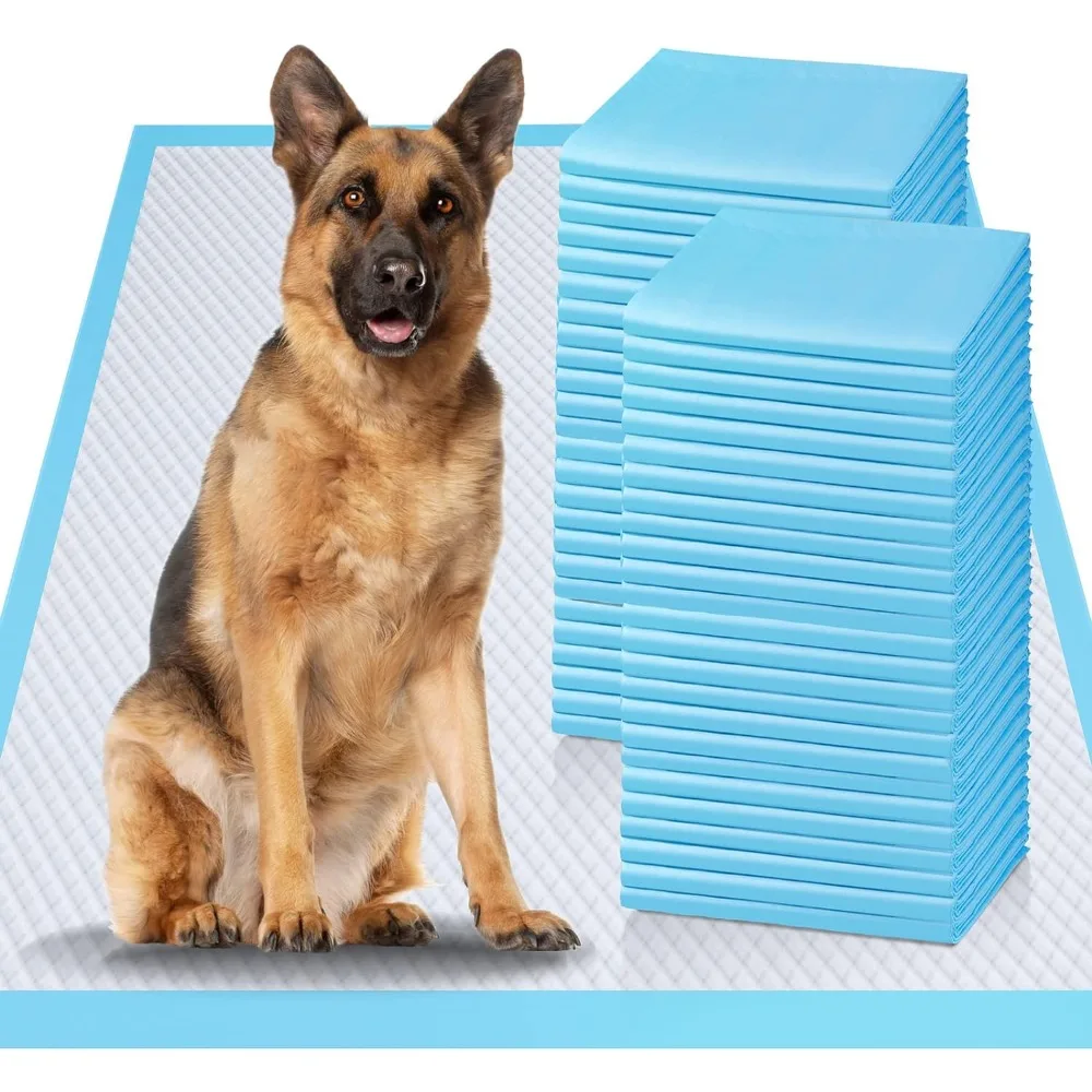 

Thicken 6 Layers Ultra Absorbent Dog Pee Pads Extra Large Proof Odor-Control Puppy Training Pads Quick Dry Pee Pads for Pets