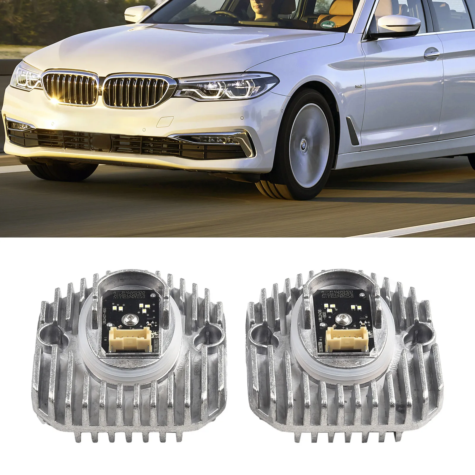 Car LED DRL Headlight Control Module 63117214939 63117214940 For BMW G30 2016-19 G31 2017-19 F90/M5 2016-2019 G38 G32
Car LED DRL Headlight Control Module 63117214939 63117214940 For BMW G30 2016-19 G31 2017-19 F90/M5 2016-2019 G38 G32