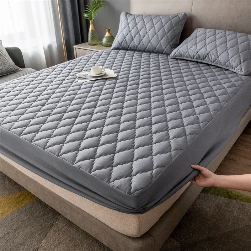 Waterproof Bed Sheet Urine Protection Pad Bed Cover Thickened Quilted Non Slip Bed Cover Bedspread 150 180 220 Cm 2023 New
Waterproof Bed Sheet Urine Protection Pad Bed Cover Thickened Quilted Non Slip Bed Cover Bedspread 150 180 220 Cm 2023 New
