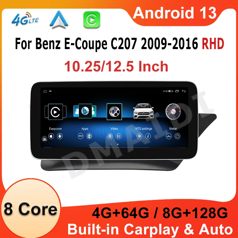 Factory Price Android 13 Multimedia Player For Mercedes Benz E Coupe 2-Door C207 E207 2009-2015 RHD Auto Radio Stereo Video
Factory Price Android 13 Multimedia Player For Mercedes Benz E Coupe 2-Door C207 E207 2009-2015 RHD Auto Radio Stereo Video