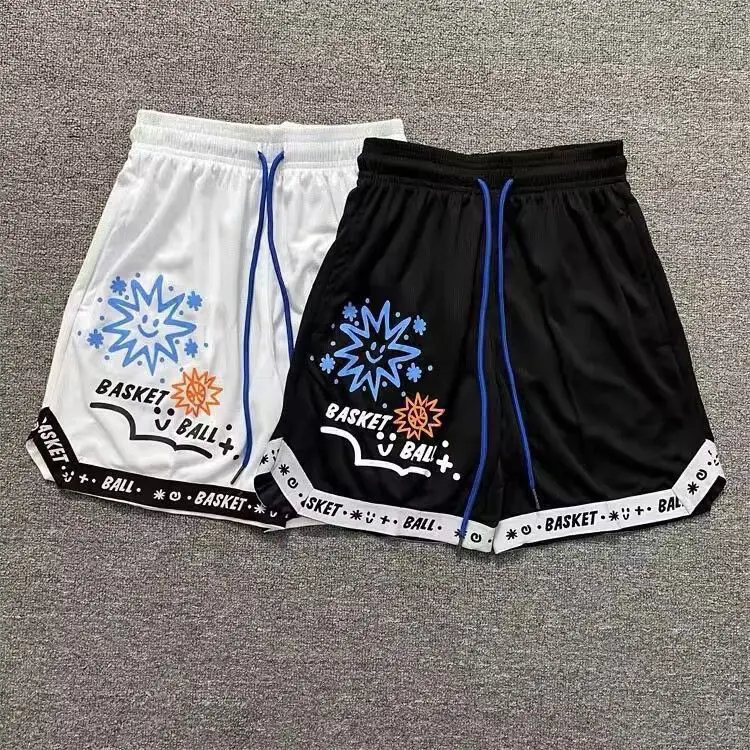 Summer new American basketball shorts men's training running five-point pants quick dry fitness pants casual ball pants
Summer new American basketball shorts men's training running five-point pants quick dry fitness pants casual ball pants