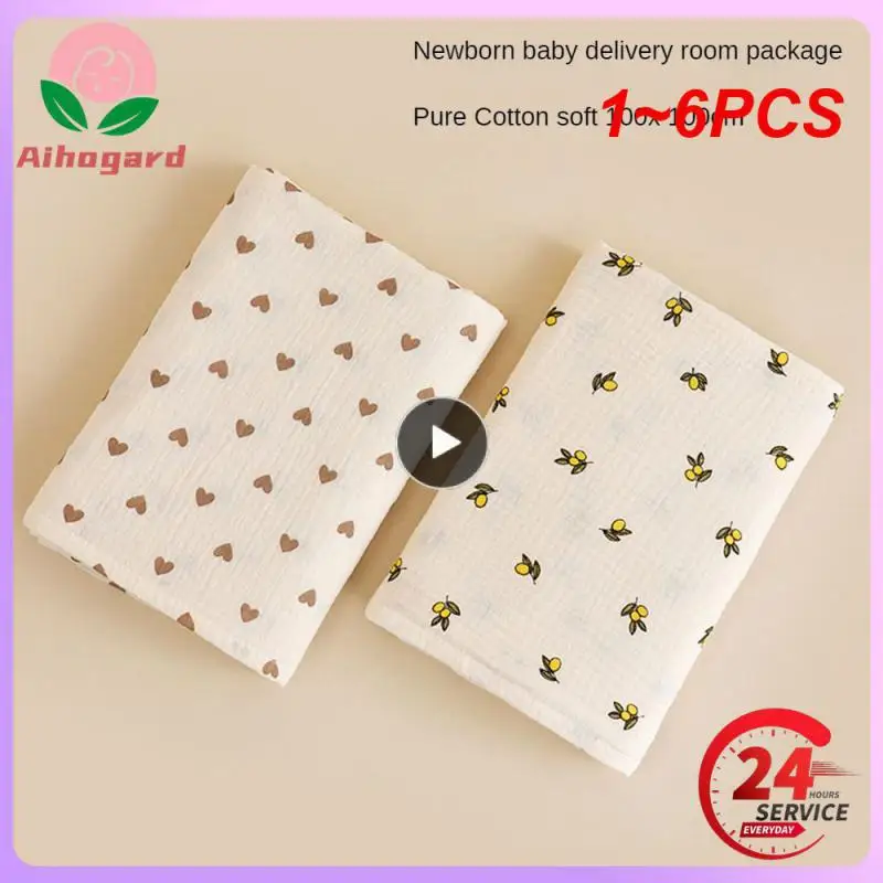 1~6PCS Ins Baby Blanket Muslin Swaddle 2 Layer Cotton Receive Blankets for Newborn Bath Towel Summer Bedding Baby Items Mother
1~6PCS Ins Baby Blanket Muslin Swaddle 2 Layer Cotton Receive Blankets for Newborn Bath Towel Summer Bedding Baby Items Mother