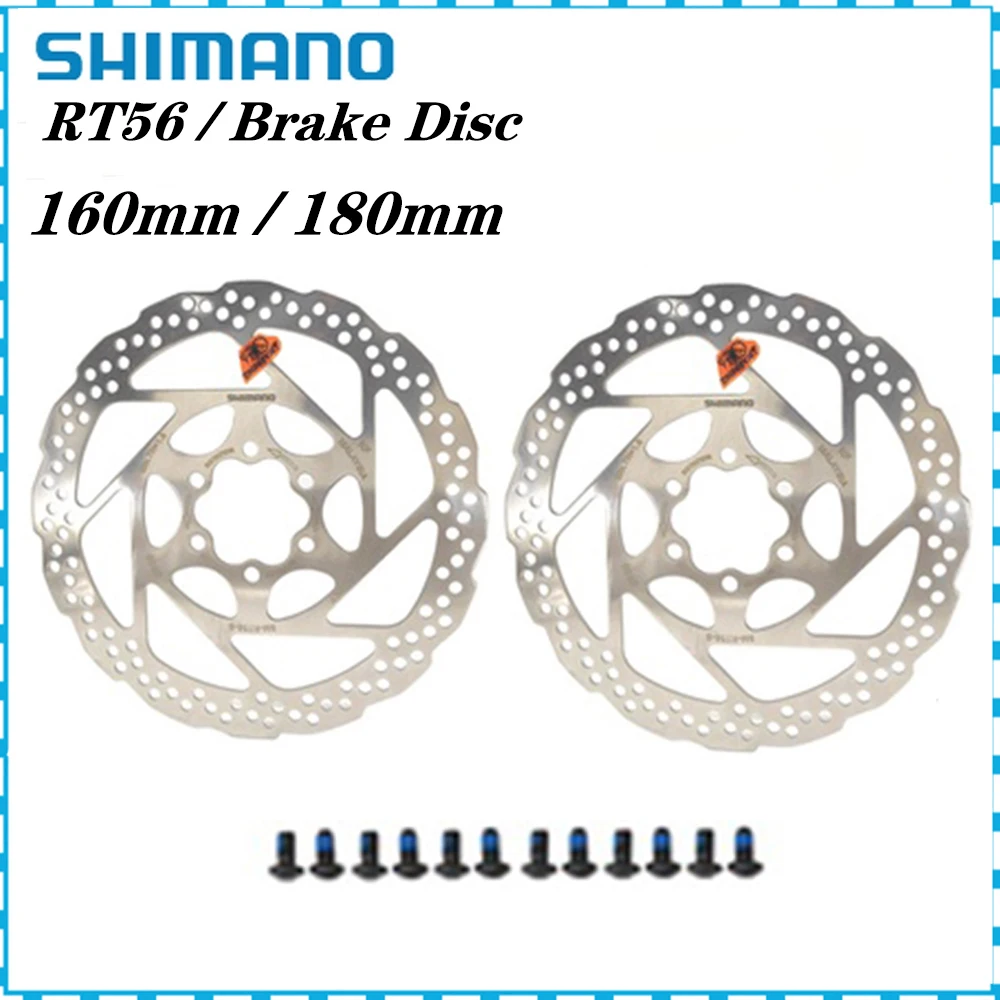 Shimano DEORE SM RT56 Brake Disc 6 Bolt Mountain Bikes Disc M610 RT56 M6000 Brake Disc 160MM 180MM MTB Accessories
Shimano DEORE SM RT56 Brake Disc 6 Bolt Mountain Bikes Disc M610 RT56 M6000 Brake Disc 160MM 180MM MTB Accessories