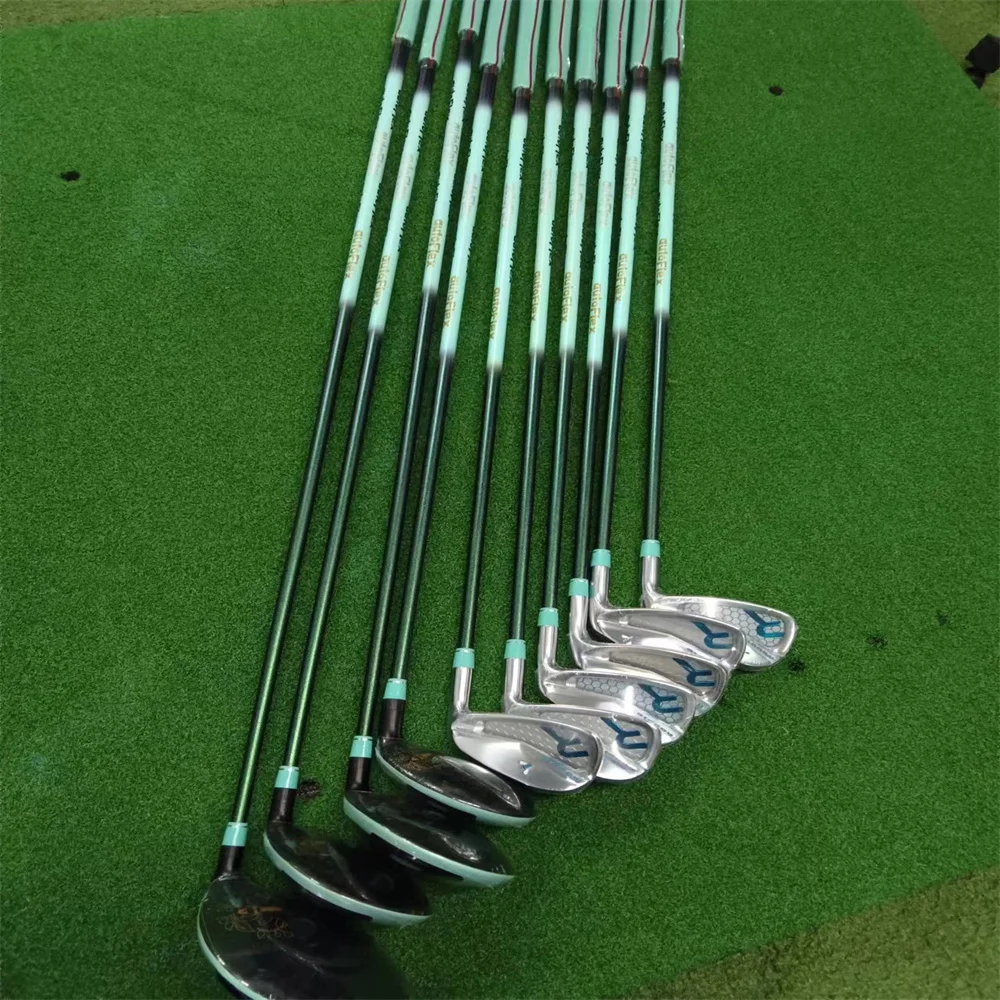 

Women's Golf Clubs New Original Set Driver+Fairway Wood+Ut+Irons+Putter Graphite Shaft Autoflex Blue SF405L NO Bag
