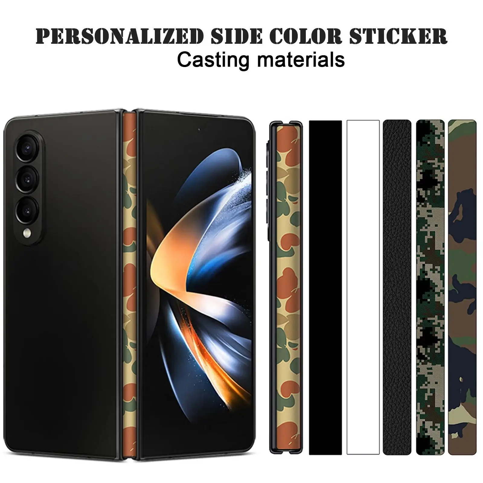 Hot Matte Anti-Scratch Side Sticker For Samsung Galaxy Z Fold 4 5G Phone Side Frame Film Hinge Protector For Galaxy Z Fold4
Hot Matte Anti-Scratch Side Sticker For Samsung Galaxy Z Fold 4 5G Phone Side Frame Film Hinge Protector For Galaxy Z Fold4