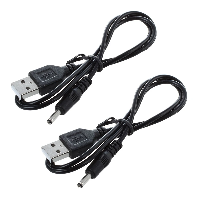 2 шт. 3,5 мм X 1,3 мм черный USB-кабель, свинцовый зарядный шнур, источник питания
2 шт. 3,5 мм X 1,3 мм черный USB-кабель, свинцовый зарядный шнур, источник питания