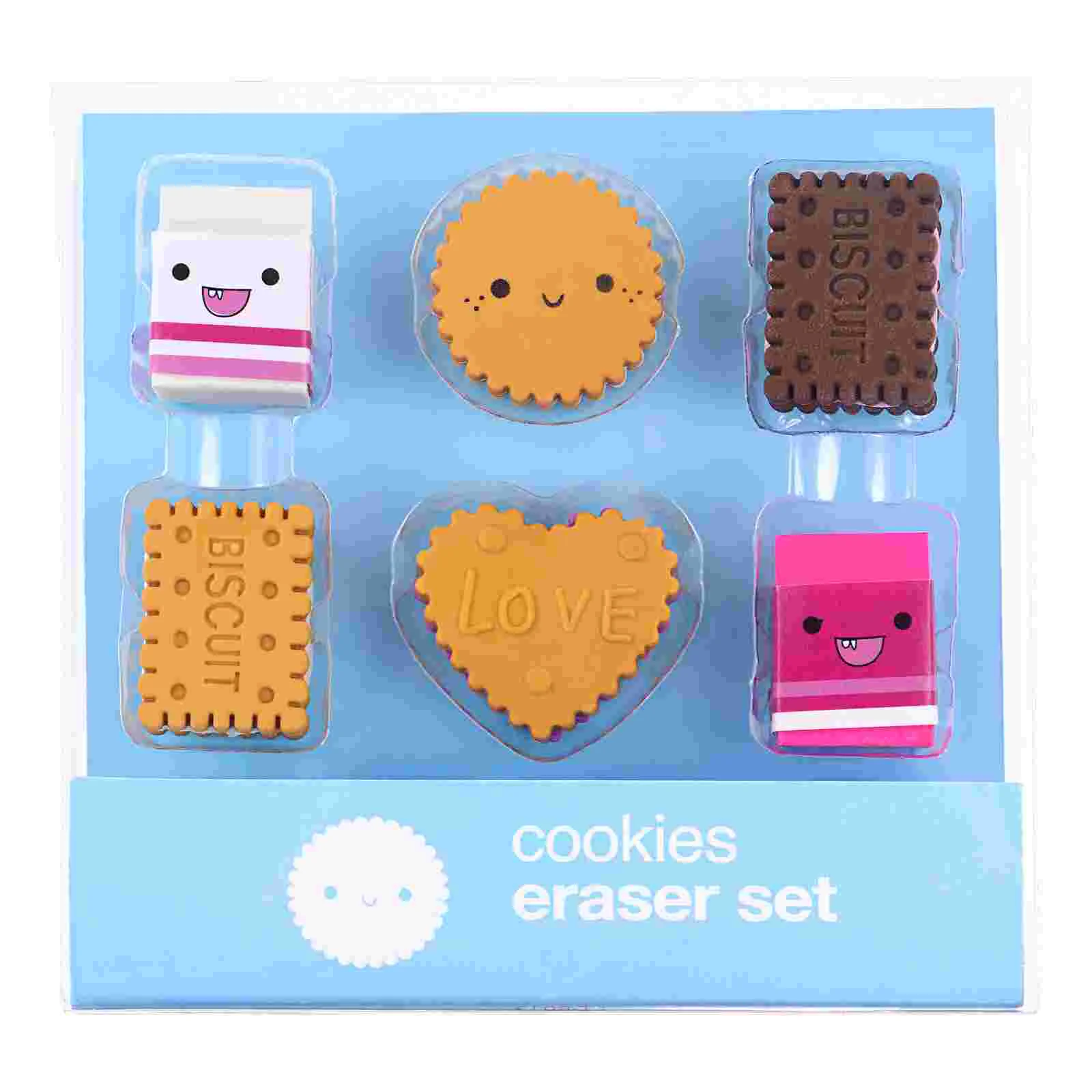 6Pcs Biscuit Eraser Erasers Kawaii Erasers School Stationery Supplies Gift for Kids Children Students
6Pcs Biscuit Eraser Erasers Kawaii Erasers School Stationery Supplies Gift for Kids Children Students