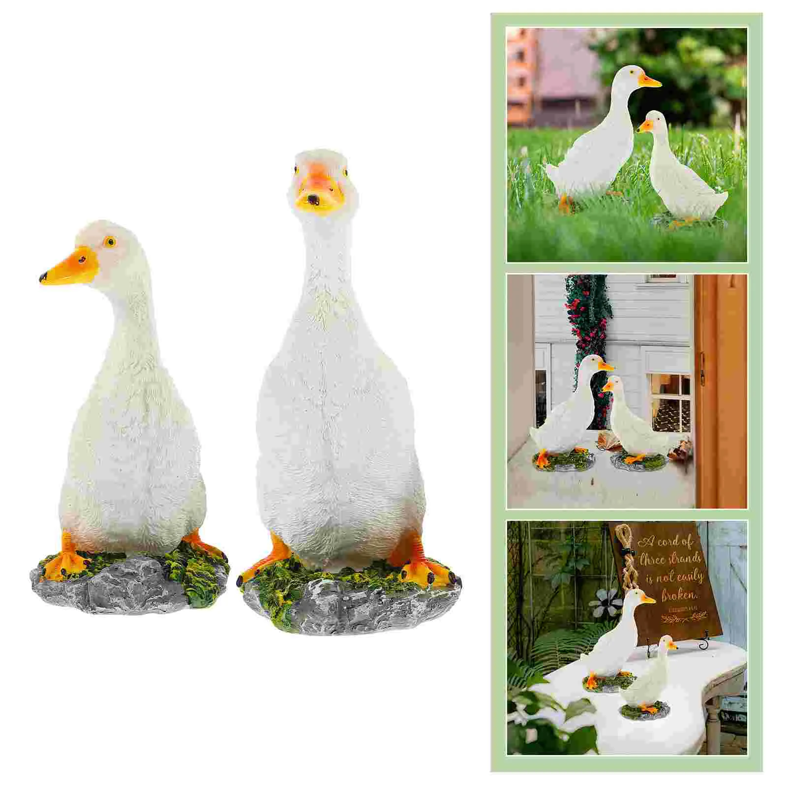 Artificial Duck Statue Gardening Landscape Resin Sculpture Model Decor Pond Decoration
Artificial Duck Statue Gardening Landscape Resin Sculpture Model Decor Pond Decoration