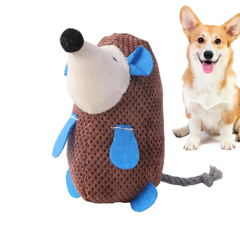 

Puppy Teething Toys Dog Chew Toy Dog Squeaky Toys Plush Mouse Interactive Dog Toys for Aggressive Chewers Stuffed Plush Toy