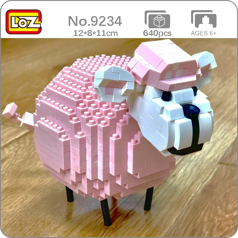 LOZ 9234 животные мир розовый овечка ягненок Ewe Коза улыбка Модель Куклы Домашние животные мини алмазные блоки кирпичи игрушка для детей без коробки
LOZ 9234 животные мир розовый овечка ягненок Ewe Коза улыбка Модель Куклы Домашние животные мини алмазные блоки кирпичи игрушка для детей без коробки