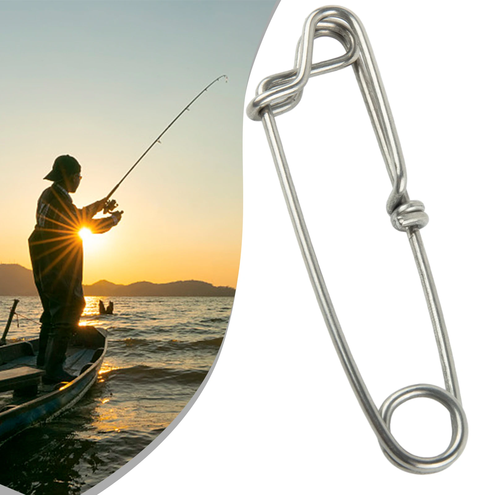 Long Line Clips Stainless Steel Long Line Branch Hanger Snap Swivel Float Line Tuna Clip Live Bait Trap Lock Clip Fishing Tools
Long Line Clips Stainless Steel Long Line Branch Hanger Snap Swivel Float Line Tuna Clip Live Bait Trap Lock Clip Fishing Tools