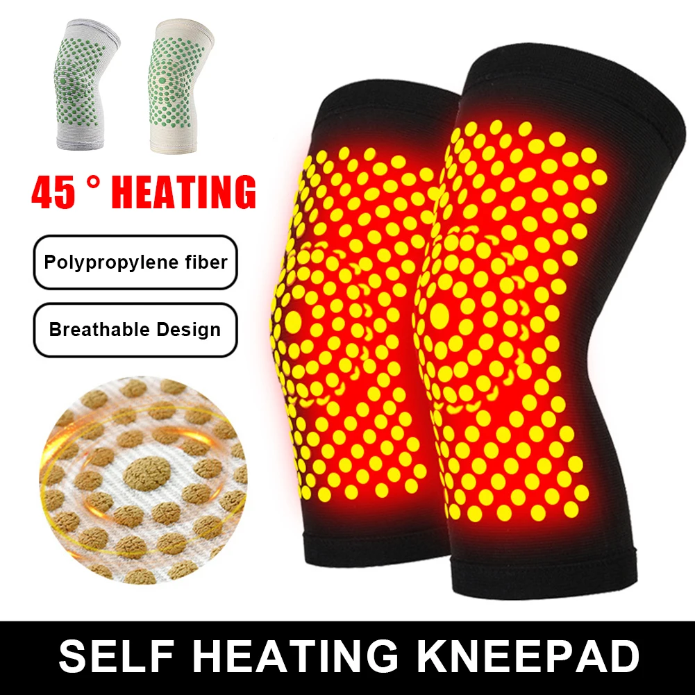 1 Pair Self Heating Knee Pads Knee Brace For Arthritis Joint Pain Relief Injury Recovery Knee Support Protection Leg Warmer
1 Pair Self Heating Knee Pads Knee Brace For Arthritis Joint Pain Relief Injury Recovery Knee Support Protection Leg Warmer