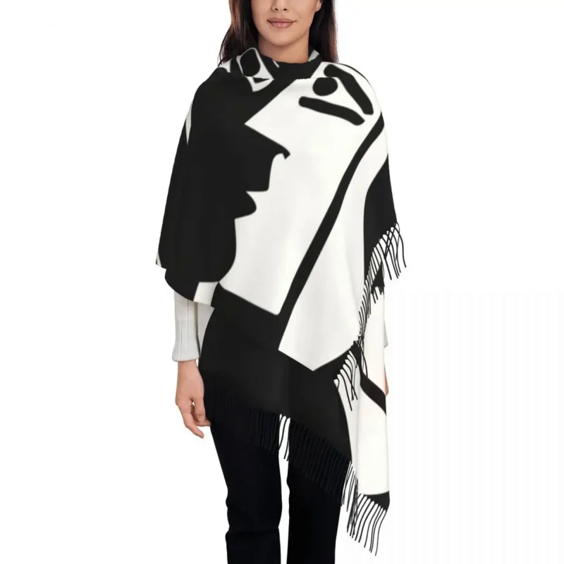 Stylish Pablo Picasso The Kiss Tassel Scarf Women Winter Fall Warm Shawls Wraps Female Scarves
Stylish Pablo Picasso The Kiss Tassel Scarf Women Winter Fall Warm Shawls Wraps Female Scarves