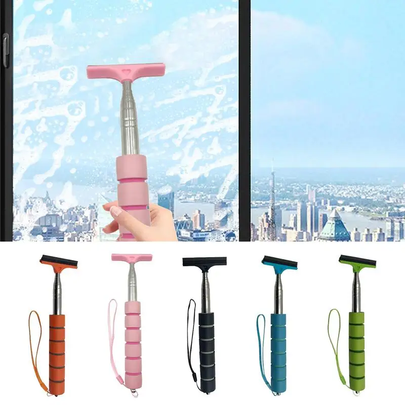 

Car Rear-View Mirror Wiper Crystal-Clear Mirrors Squeegee Glass Mist Cleaner For Foggy Day Portable Auto Window Cleaning Tool
