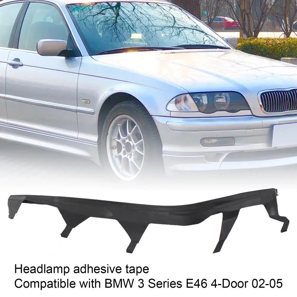 Upper Headlight Headlamp Cover Strip Trim Black Rubber 63126921860 63126921859 Compatible with BMWs 3 Series E46 4-Door 02-05
Upper Headlight Headlamp Cover Strip Trim Black Rubber 63126921860 63126921859 Compatible with BMWs 3 Series E46 4-Door 02-05