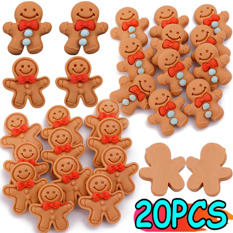 1-20PCS Christmas Gingerbread Man Resin Figurine Flatback DIY Christmas Pendant Ornaments Keychain Jewelry Making Kid Xmas Gift
1-20PCS Christmas Gingerbread Man Resin Figurine Flatback DIY Christmas Pendant Ornaments Keychain Jewelry Making Kid Xmas Gift