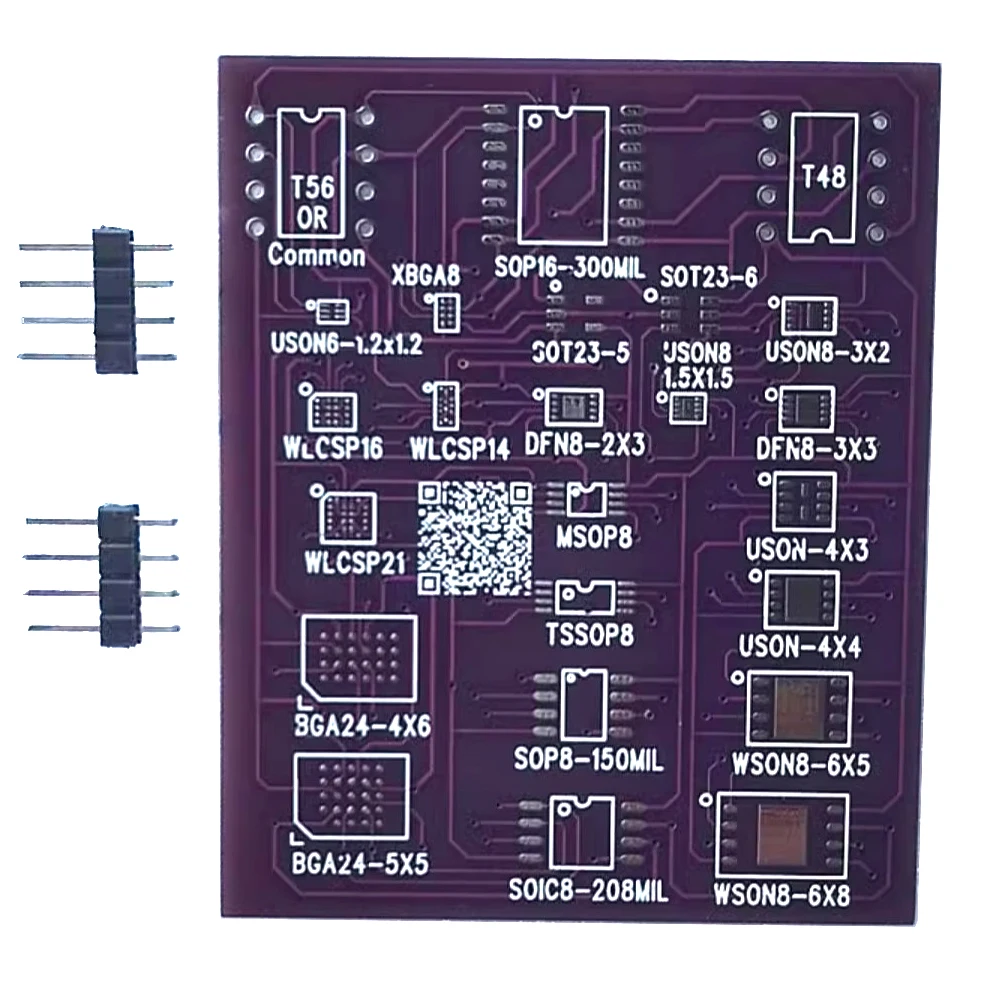 

New 22-in-1 SMD Adapter BIOS 4x4 Adapter 2x3 WLCSP 4x3 Test 4x5 WSON8 TSSOP8 DFN8 BGA12 BGA8 BGA24-DIP8 NOR SPI FLASH NAND