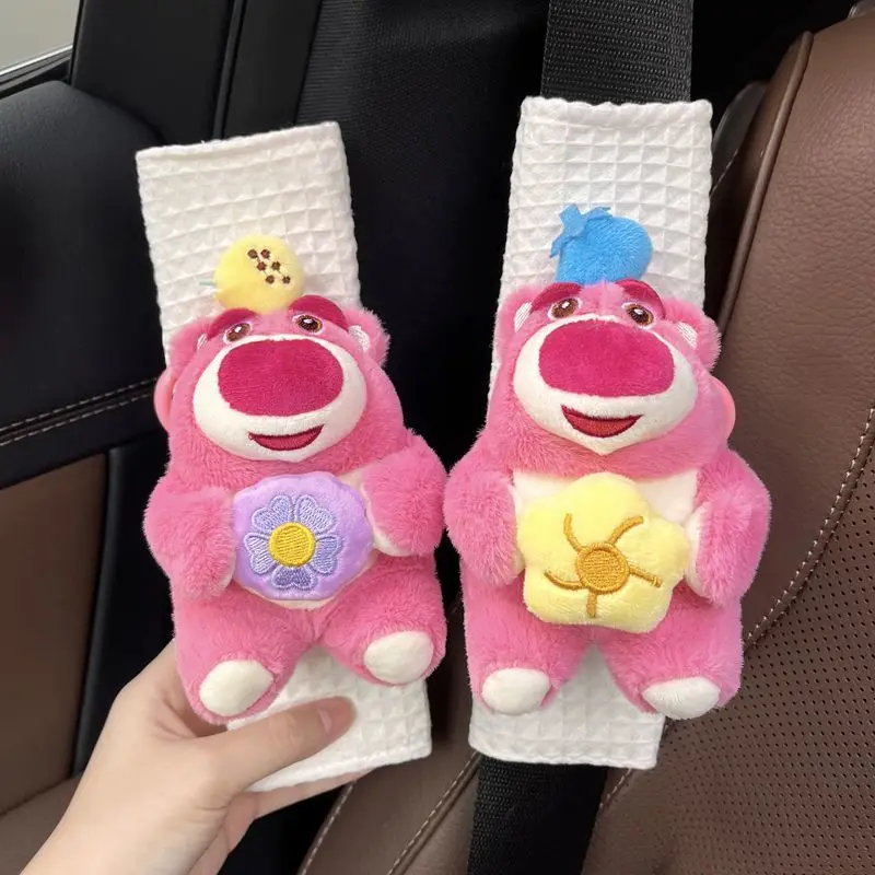 Car Seat Belt Shoulder Protector Sleeve Cute Cartoon Strawberry Bear Seat Belt Protector Automotive Decorative Car Accessories
Car Seat Belt Shoulder Protector Sleeve Cute Cartoon Strawberry Bear Seat Belt Protector Automotive Decorative Car Accessories