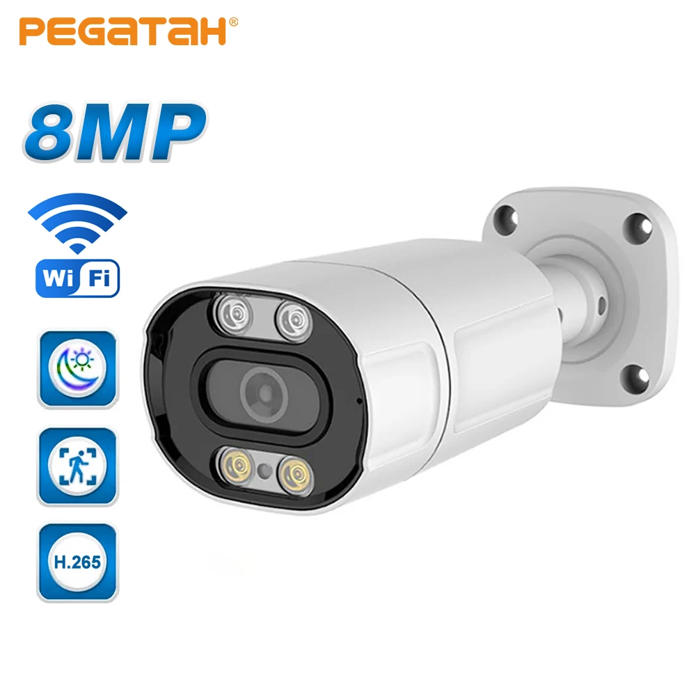 PEGATAH 4K 8MP IP камера наружная P2P POE H.265 Onvif CCTV 5MP цветное ночное видение Обнаружение человека водонепроницаемые камеры безопасности
PEGATAH 4K 8MP IP камера наружная P2P POE H.265 Onvif CCTV 5MP цветное ночное видение Обнаружение человека водонепроницаемые камеры безопасности