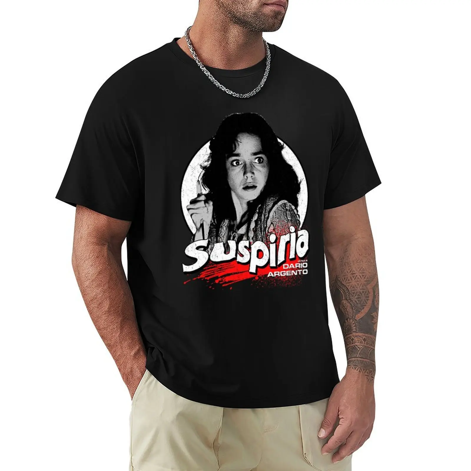 Suspiria T-shirt customs design your own summer top heavyweights mens graphic t-shirts big and tall 
Suspiria T-shirt customs design your own summer top heavyweights mens graphic t-shirts big and tall