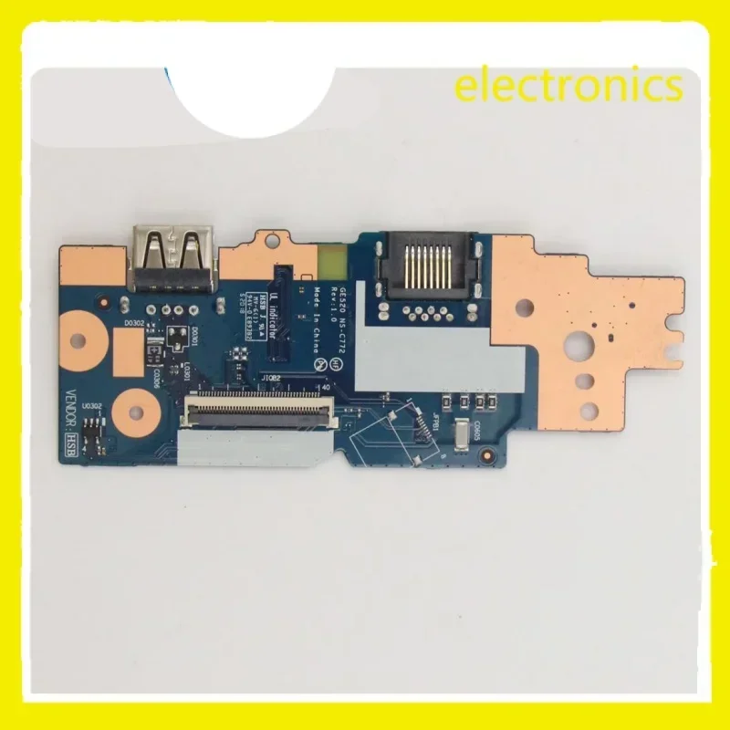 Оригинальная sub-карта _ USB-плата для ThinkPad E15 Gen2, ge520 Io USB-плата nc-7172 F Ru 5c50z44695
Оригинальная sub-карта _ USB-плата для ThinkPad E15 Gen2, ge520 Io USB-плата nc-7172 F Ru 5c50z44695