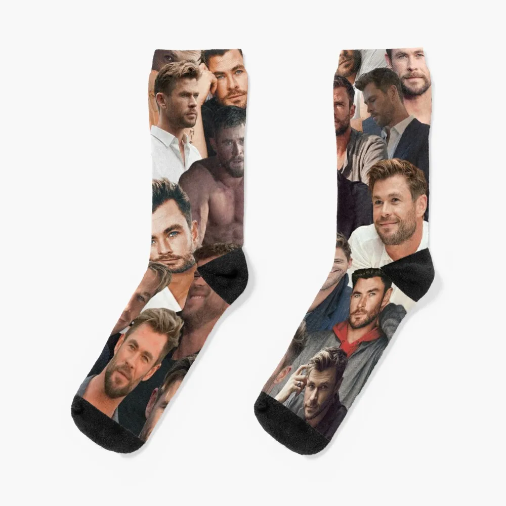 Chris Hemsworth photo collage Socks custom sports Run Luxury Woman Socks Men's 
Chris Hemsworth photo collage Socks custom sports Run Luxury Woman Socks Men's