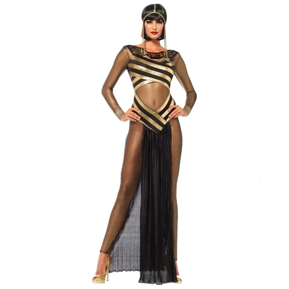 Cosplay Medieval Cleopatra Royal Costumes Halloween Party Ancient Egyptian Pharaoh Egypt Princess Fancy Dress
Cosplay Medieval Cleopatra Royal Costumes Halloween Party Ancient Egyptian Pharaoh Egypt Princess Fancy Dress