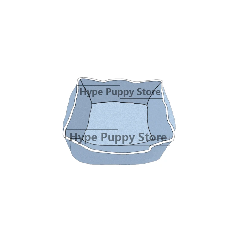 Pet Dog Bed for Small Medium Dogs Big Bed Sofa House Poodles Nest Sleeping Warm Letter Print Blue Bed PB0065
Pet Dog Bed for Small Medium Dogs Big Bed Sofa House Poodles Nest Sleeping Warm Letter Print Blue Bed PB0065