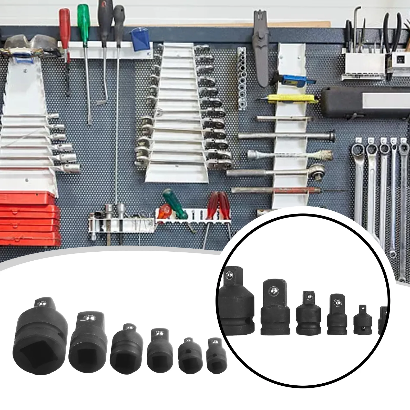 Heavy Duty Steel Socket Convertor Adaptor Set 6pcs 1/2 to 3/8 3/8 to 1/4 3/4 to 1/2 1/2 to 3/4 3/8 to 1/2 1/4 to 3/8
Heavy Duty Steel Socket Convertor Adaptor Set 6pcs 1/2 to 3/8 3/8 to 1/4 3/4 to 1/2 1/2 to 3/4 3/8 to 1/2 1/4 to 3/8