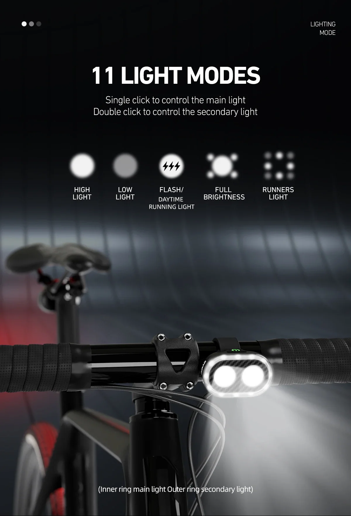 CYCLAMI CY300 Bicycle Smart Brake Sensing Front Rear Light Waterproof MTB Road Bike Lights Cycling Accessories Bicycle Lights 27 Sb17e9cbb1d6349f0a1f8546215492ce4p