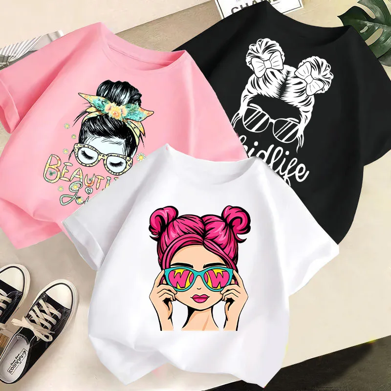 Girls T-shirts Summer 2024 Children's Clothes Fashion Cotton Outerwear Tops For Baby Casual T-shirt Kids Costume Outfits 6 7 8Y
Girls T-shirts Summer 2024 Children's Clothes Fashion Cotton Outerwear Tops For Baby Casual T-shirt Kids Costume Outfits 6 7 8Y