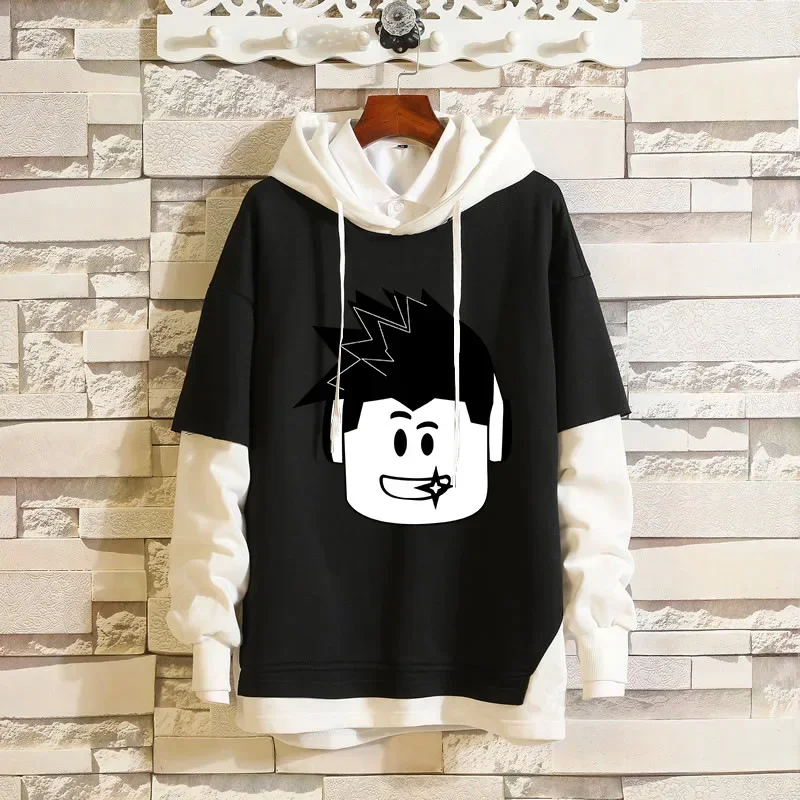 Новые двухмерные периферийные устройства Roblox, Игровые Периферийные Устройства для мужчин и женщин, Модный повседневный поддельный свитер из двух частей
Новые двухмерные периферийные устройства Roblox, Игровые Периферийные Устройства для мужчин и женщин, Модный повседневный поддельный свитер из двух частей