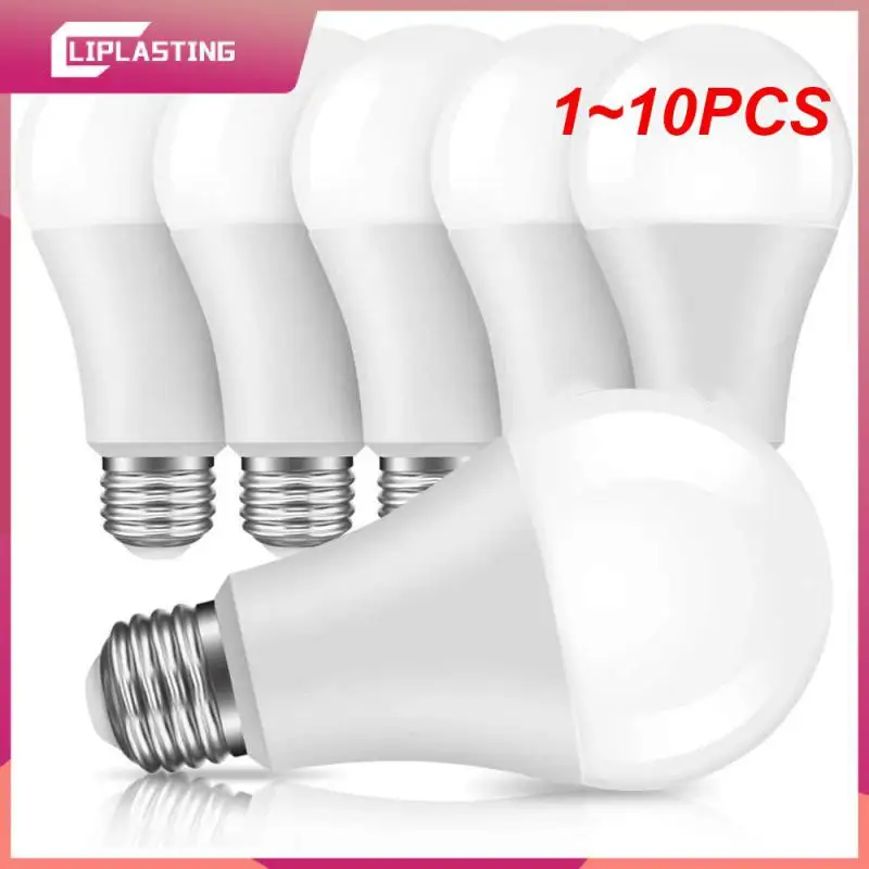 

1~10PCS Ampoule LED Bulb E27 E14 3W 5W 7W 9W 12W 15W 18W Smart IC LED lamp Light Cold White White Lampada Bombilla Lamp