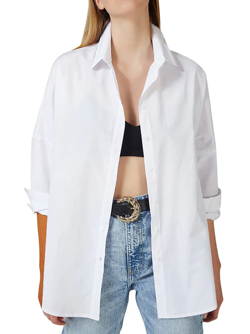 Green Long Oversized Shirt Women Autumn Cotton Purple Tops and Blouses Long Sleeve Casual Loose Blouses Women's Shirts Boyfriend
Green Long Oversized Shirt Women Autumn Cotton Purple Tops and Blouses Long Sleeve Casual Loose Blouses Women's Shirts Boyfriend