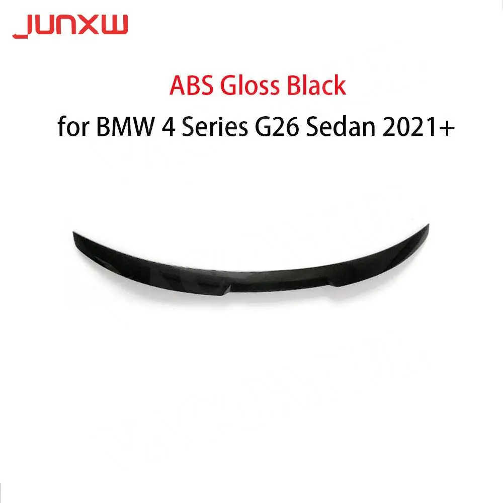 ABS Car Boot Spoiler Rear Trunk Duck Spoiler Wing for BMW 4 Series G26 425i 430i M Sport Sedan 2021 + Bodykits Accessories
ABS Car Boot Spoiler Rear Trunk Duck Spoiler Wing for BMW 4 Series G26 425i 430i M Sport Sedan 2021 + Bodykits Accessories