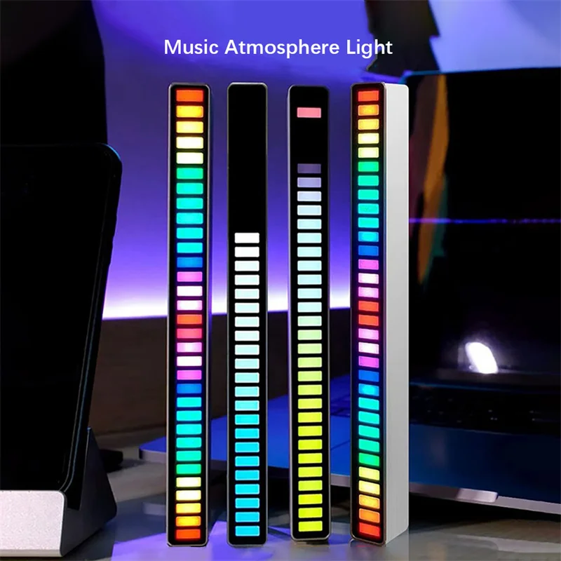 Voice-Activated Rhythm Lights Sound Control RGB Light Music Level Lamp for Car,Desktop Atmosphere,DJ Studio Gaming Decoration
Voice-Activated Rhythm Lights Sound Control RGB Light Music Level Lamp for Car,Desktop Atmosphere,DJ Studio Gaming Decoration